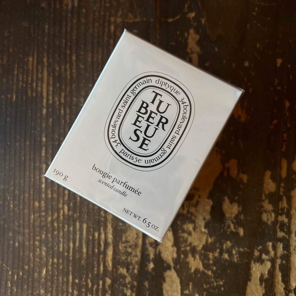 Diptyque White Scented Candle